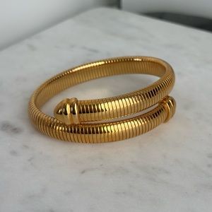 Vintage Joan Rivers Snake Coil Bracelet
